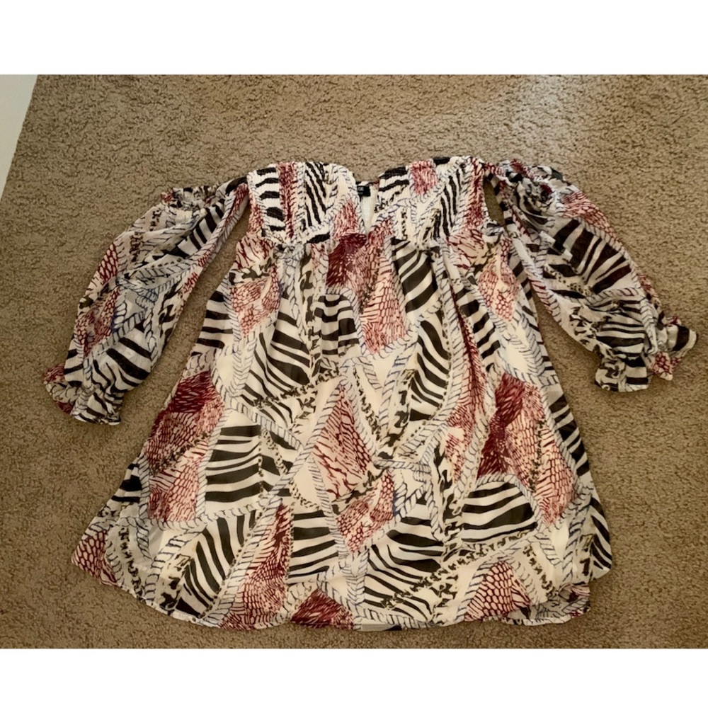 Mixed print Size M Boho Dress